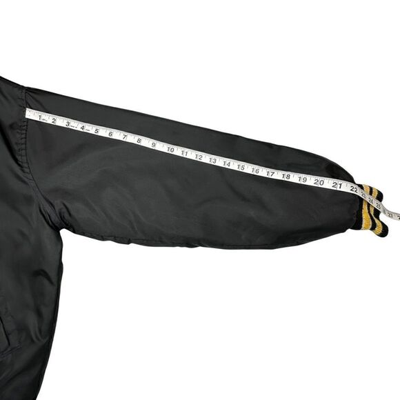 OPEN PIT Vintage Supper Club Silky Satin Jacket Size Large - Picture 10 of 11